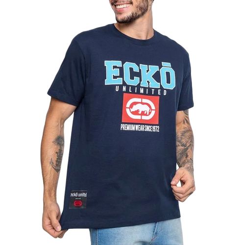 Camiseta Masculina Ecko Wear MARINHO-EK076- -1-